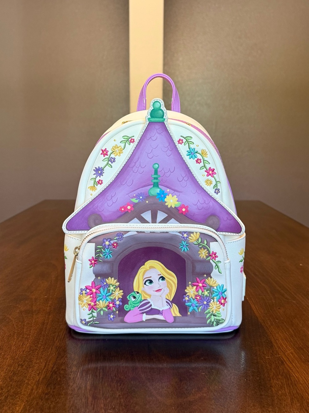 Loungefly Disney Tangled Tower Scene Mini Backpack